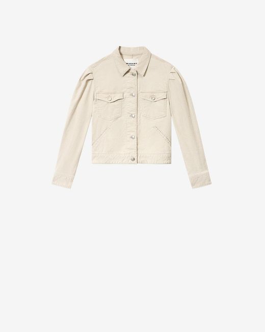 Isabel Marant White Bolineav Jacket