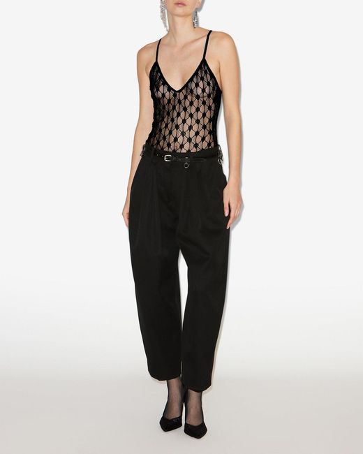 Isabel Marant Black Janice Pants