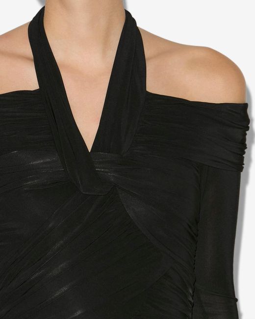 Isabel Marant Black Vonda Top
