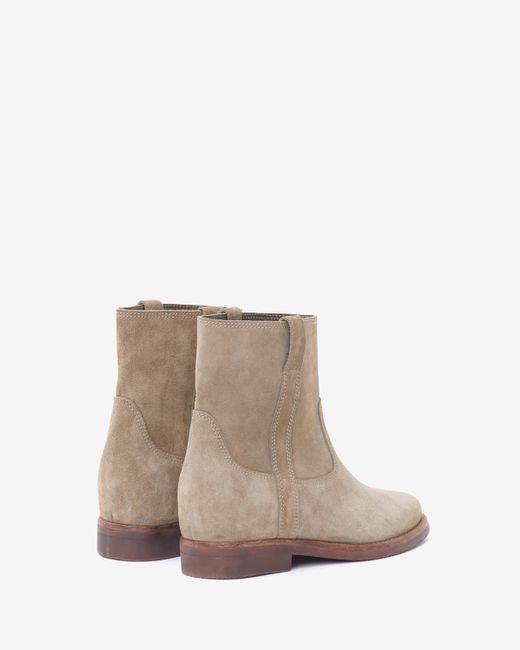Isabel Marant White Susee Low Boots