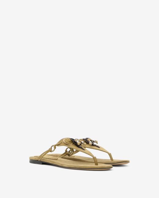 Isabel Marant Pink Elato Sandals