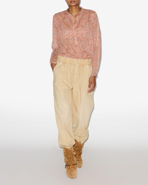 Blusa Maria di Isabel Marant in Pink