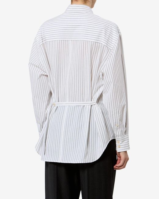 Isabel Marant White Aurora Shirt