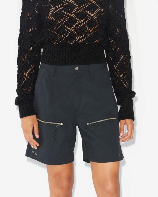 Isabel Marant Blue Kynan Shorts