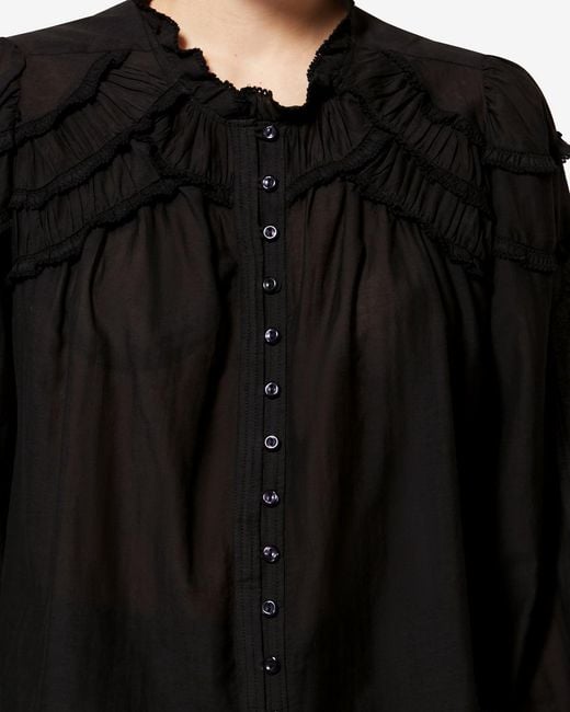 Isabel Marant Black Christa Blouse
