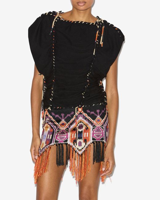 Top Zohra di Isabel Marant in Black