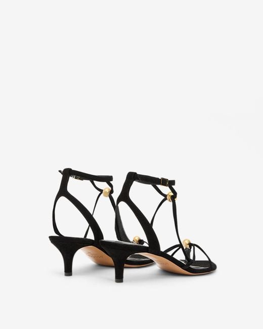 Isabel Marant White Olya Sandals