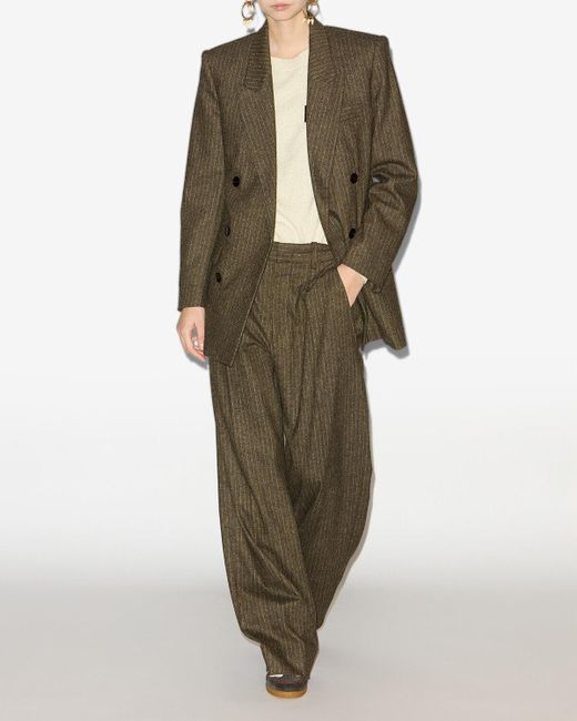Isabel Marant Green Jevima Jacket