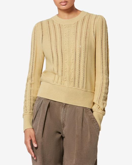Isabel Marant Natural Kalyn Sweater