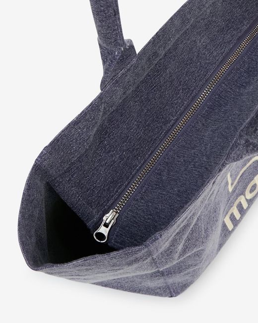 Isabel Marant Blue Yenky Zipped Tote Bag
