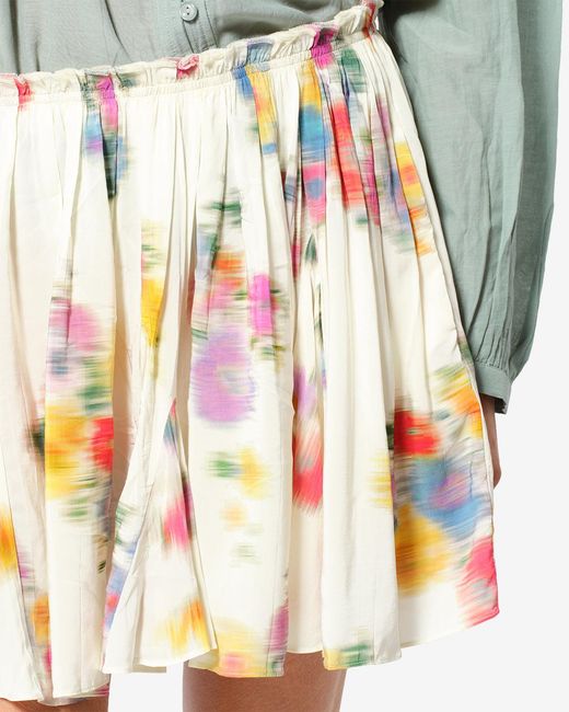 Isabel Marant White Livy Skirt
