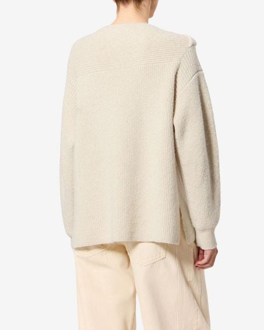 Isabel Marant White Thais Pullover