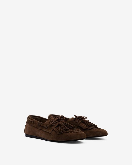 Isabel Marant Brown Fersi Loafers