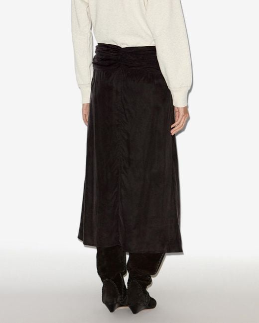 Isabel Marant Black Zoan Skirt