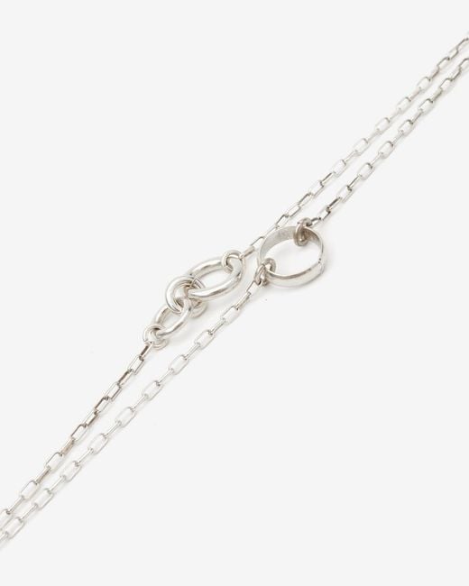 Isabel Marant Black Dancing Ring Necklace for men