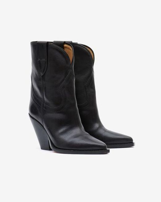 Isabel Marant Black Leyane Ankle Boots