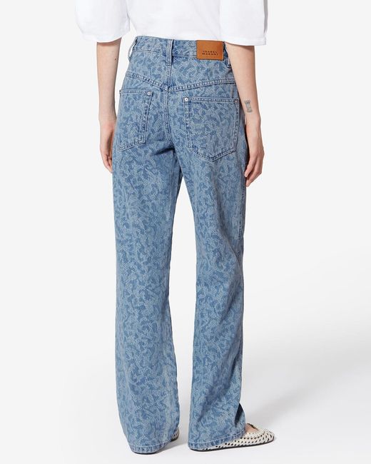 Isabel Marant Blue Brinsa Pants