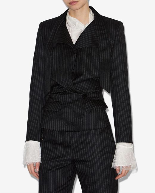 Isabel Marant Black Nelvia Jacket