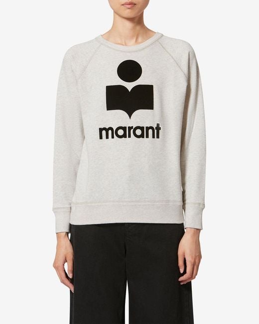 Isabel Marant White Milly Sweatshirt
