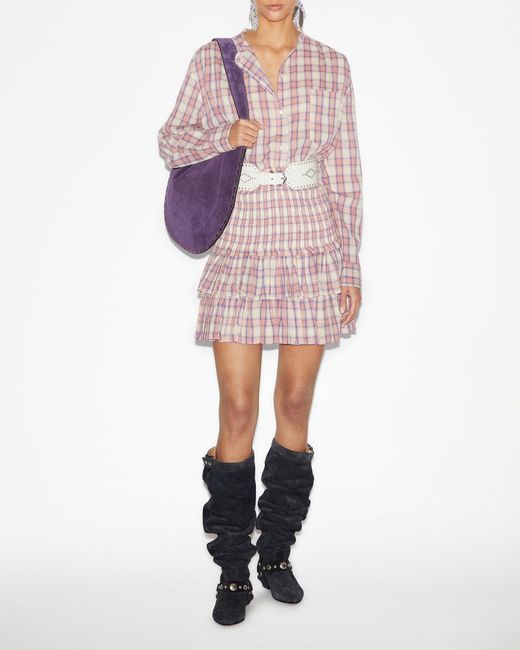 Isabel Marant Pink Naomi Skirt