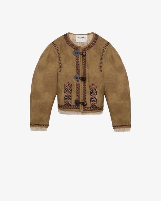 Isabel Marant Brown Cely Jacket