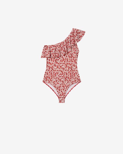 Isabel Marant White Sicilya Swimsuit