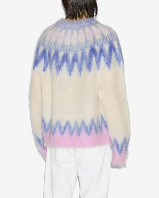 Isabel Marant White Nicolas Sweater for men