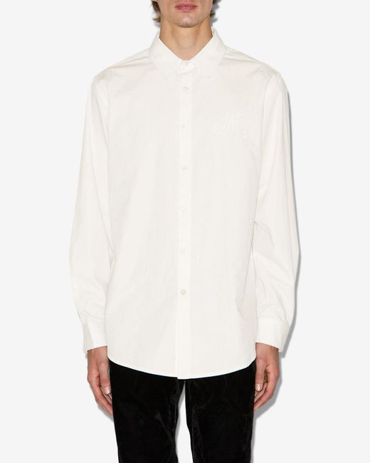 Isabel Marant White Nathan Shirt for men