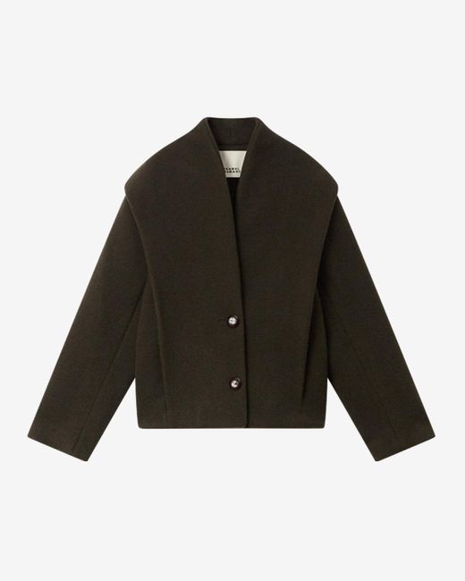 Isabel Marant Black Dyogo Coat