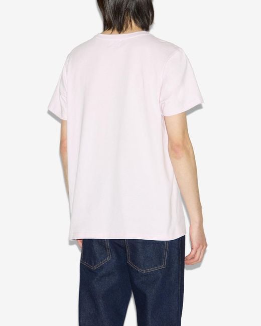Camiseta Zafferh Isabel Marant de hombre de color Pink