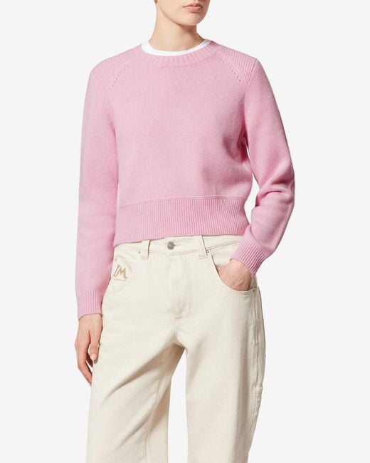 Isabel Marant Pink Cornelia Pullover