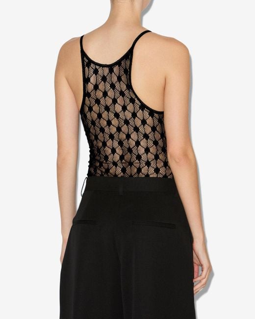Bodi Mildy Isabel Marant de color Black