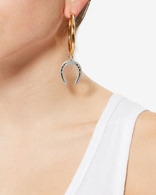 Isabel Marant Natural Byrne Earrings