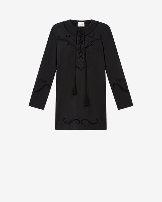 Isabel Marant Black Elka Dress