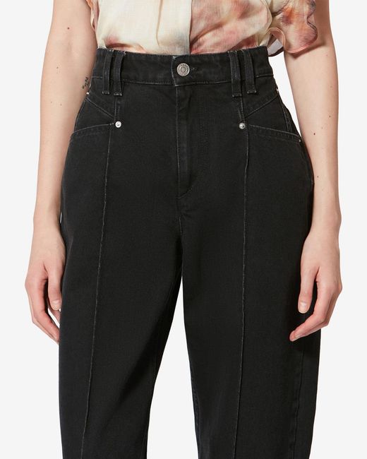 Isabel Marant Black Drolane Jean