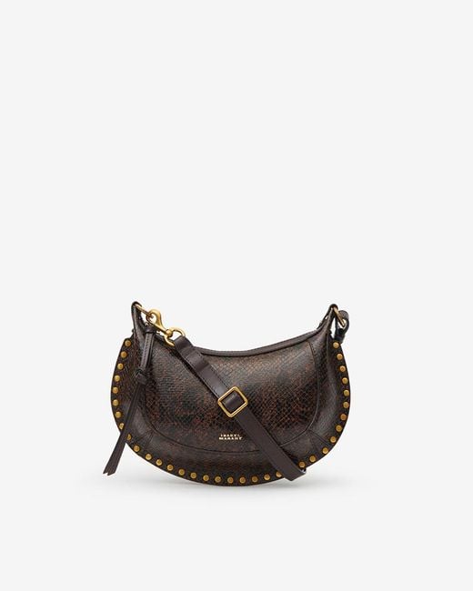 Isabel Marant White Oskan Moon Bag