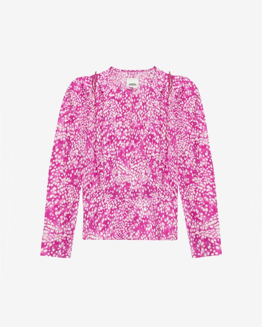 Isabel Marant Pink Zarga Blouse