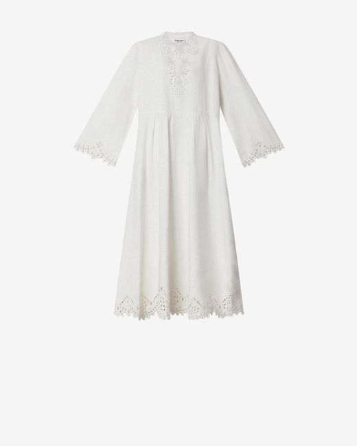 Isabel Marant White Tianny Dress