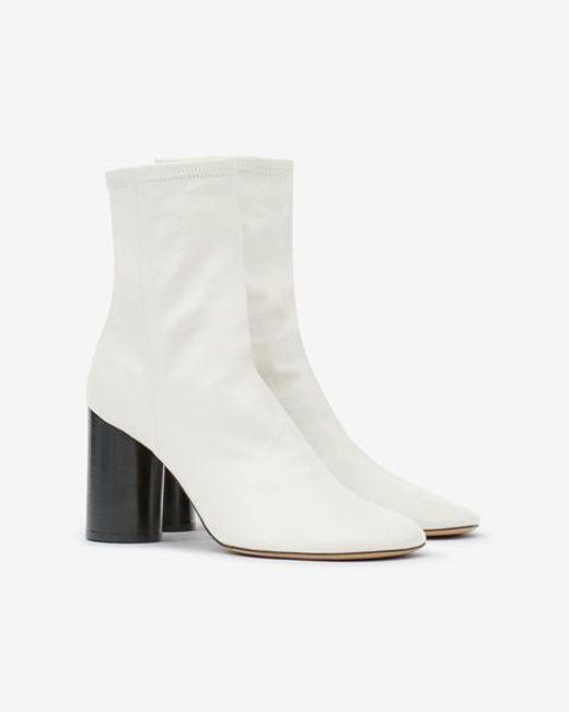 Isabel Marant White Labee Low Boots