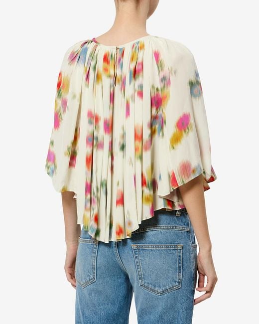 Isabel Marant White Lara Top