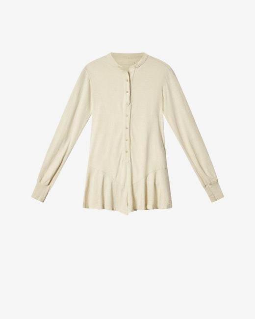 Isabel Marant White Tina Playsuit