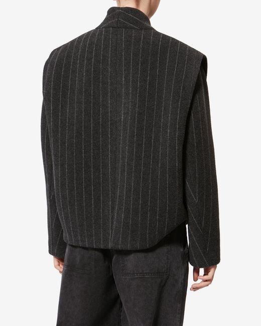 Isabel Marant Black Dyogo Coat
