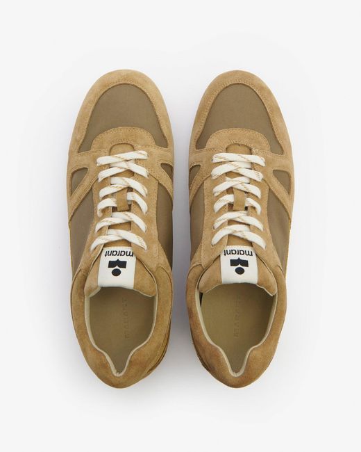 Isabel Marant Green Sennyh Low Sneakers for men