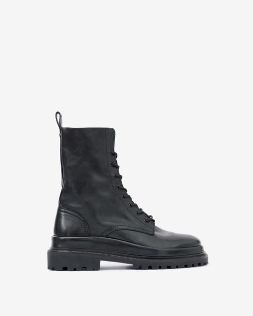 Isabel Marant Black Ghiso Low Boots