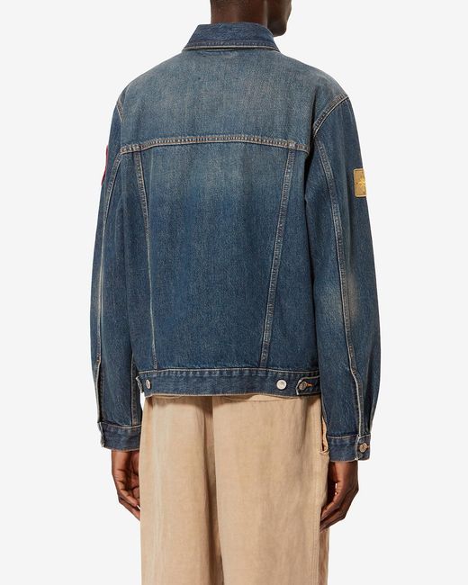 Isabel Marant Blue Jarvey Jacket for men