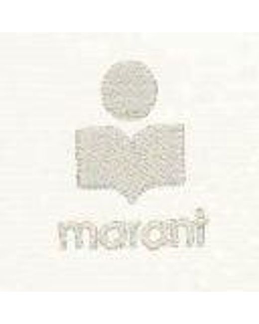 Isabel Marant White Aby T-Shirt
