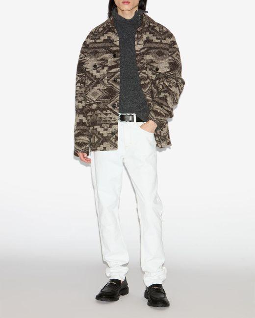 Isabel Marant Gray Kervon Jacket for men