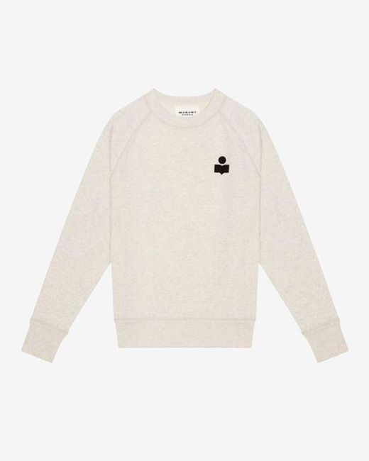 Isabel Marant White Milla Sweatshirt