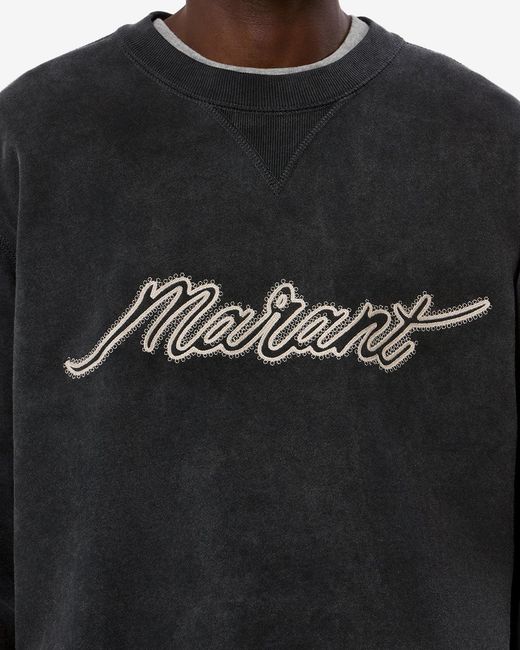 Isabel Marant Black Mahony Sweat Shirt for men