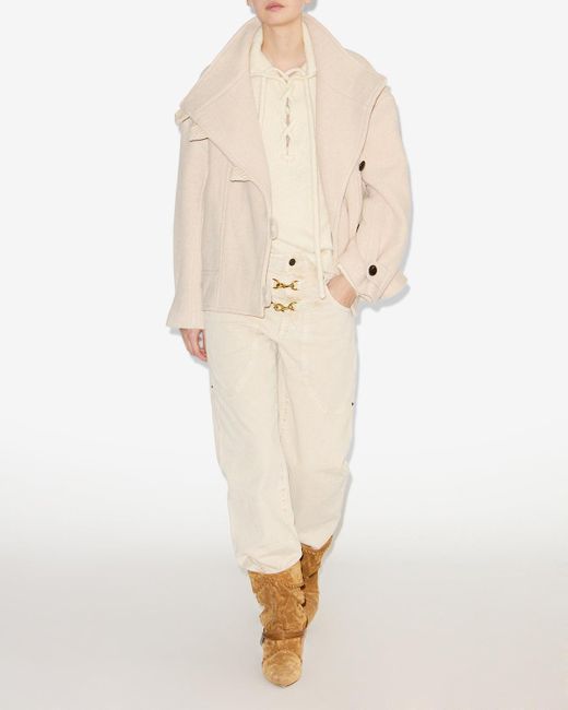 Isabel Marant Natural Hanis Coat